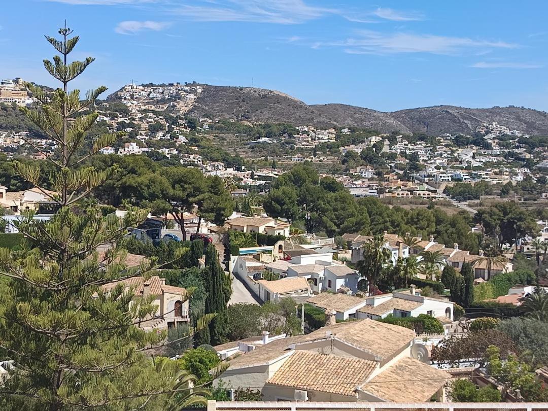 Atico-Penthouse En Moraira Con Vistas Al Mar Daire Teulada Dış mekan fotoğraf