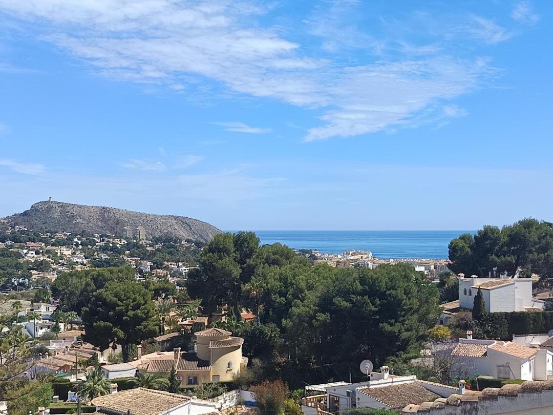 Atico-Penthouse En Moraira Con Vistas Al Mar Daire Teulada Dış mekan fotoğraf