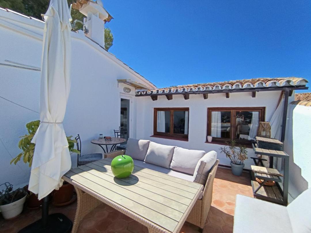 Atico-Penthouse En Moraira Con Vistas Al Mar Daire Teulada Dış mekan fotoğraf