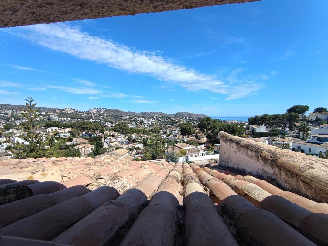 Atico-Penthouse En Moraira Con Vistas Al Mar Daire Teulada Dış mekan fotoğraf